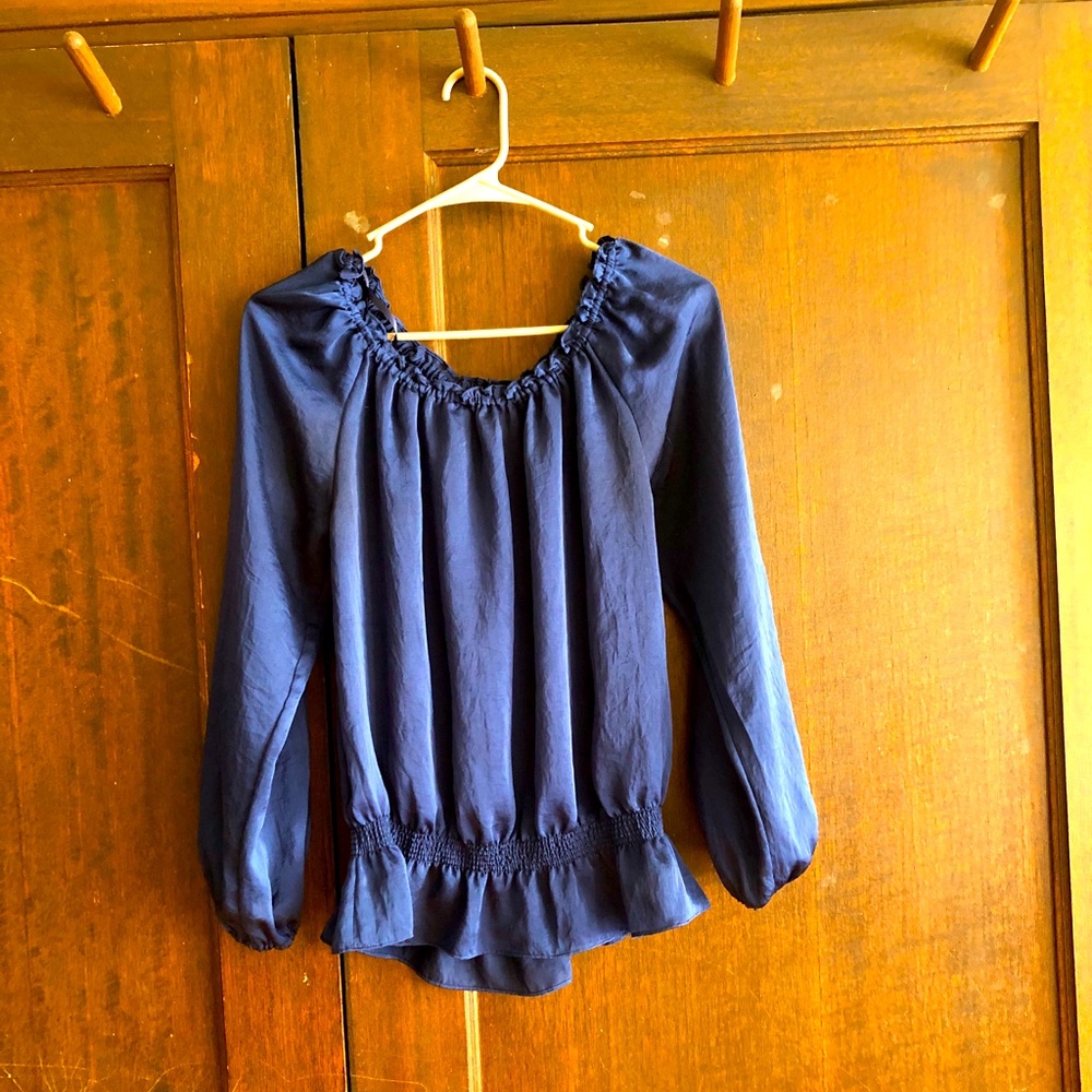 Blue dress Blouse